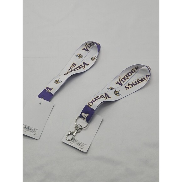 Minnesota Vikings National Football League Key Strap Set Of 2 - Picture 10 of 15
